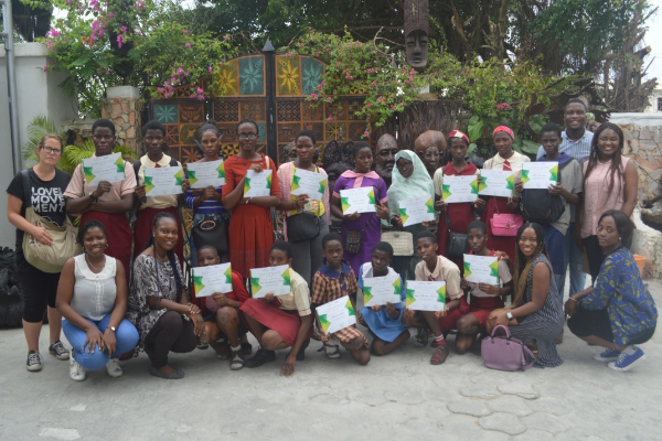 HACEY holds safe space art camp for girls in Lagos