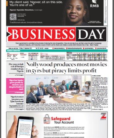 Frontpage - BusinessDay NG, TV, and Podcast