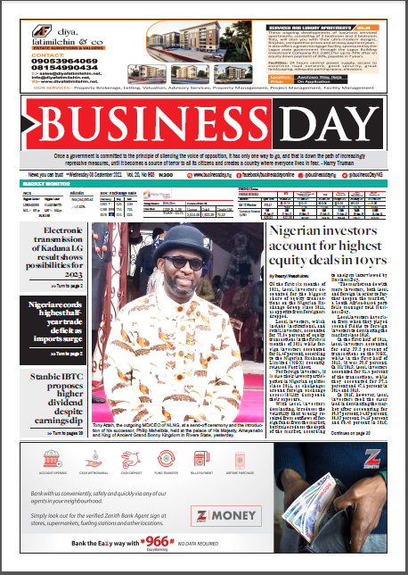 BusinessDay 08 Sept 2021 - BusinessDay NG, TV, and Podcast